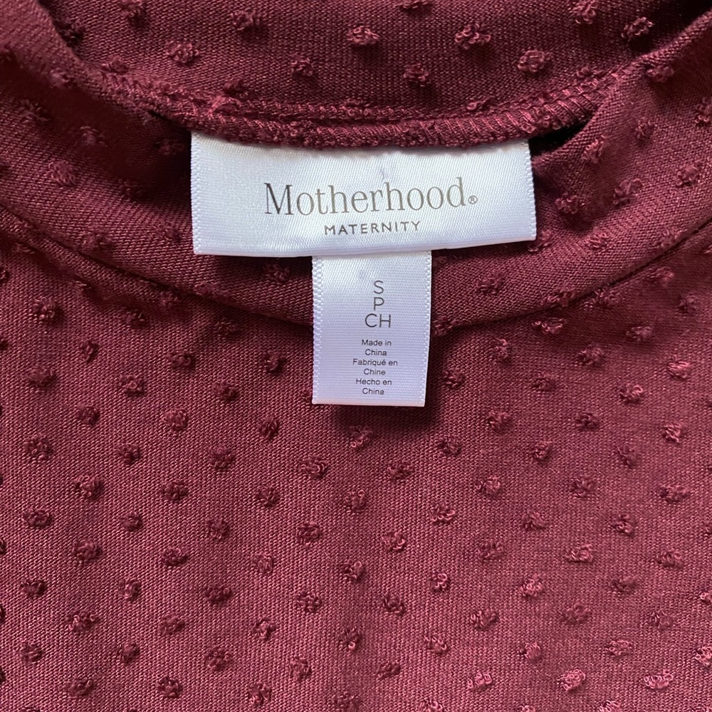 Motherhood maternity blouse size small